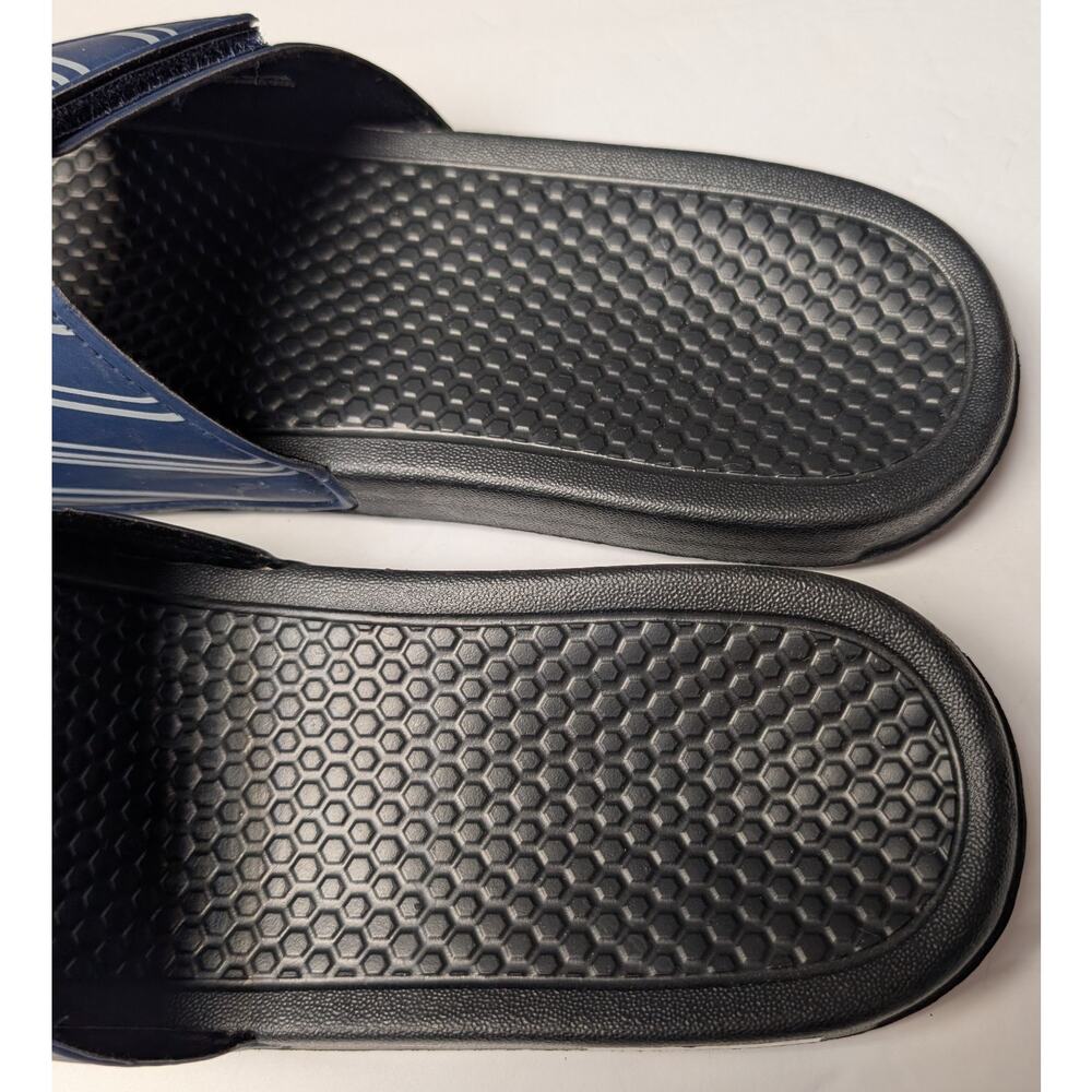 Dallas Cowboys Logo Comfort Slides MENS SZ XL 13-14 Summer Football Sandals NWOT - Picture 5 of 11